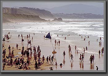 biarritz plage