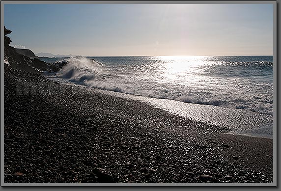 black beach Fuerteventura Spain