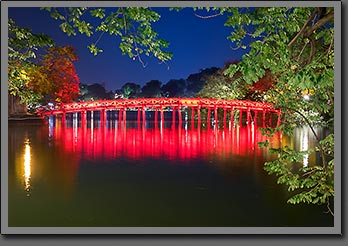 Red bridge Hanoi