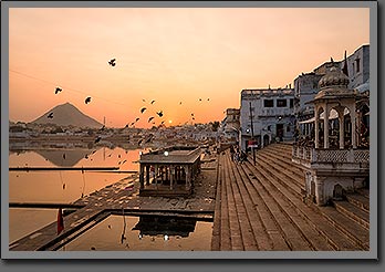 Pushkar lake image