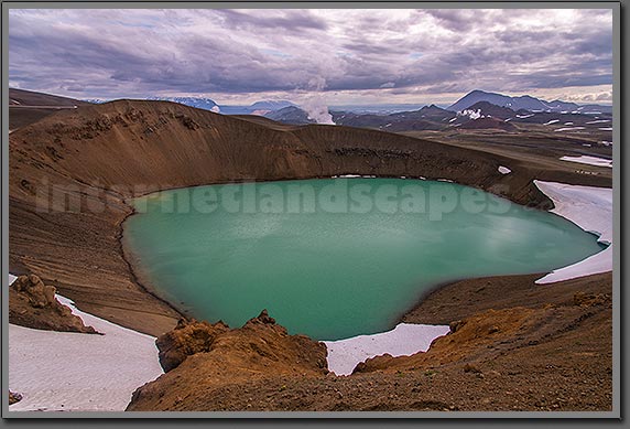 Iceland caldera photo