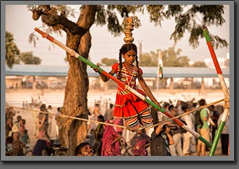 Acrobat Pushkar India