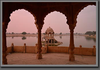 Jaisalmer lake 2 India photo