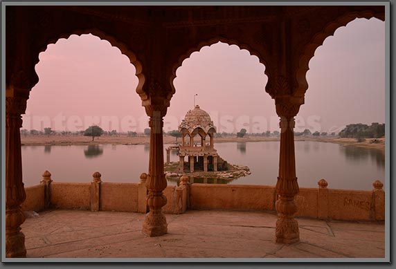 Jaisalmer lake 2  India photo