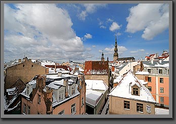 NORDIC BEAUTIFUL CITY RIGA LATVIA October 2008