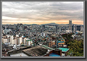 Seoul sunset image