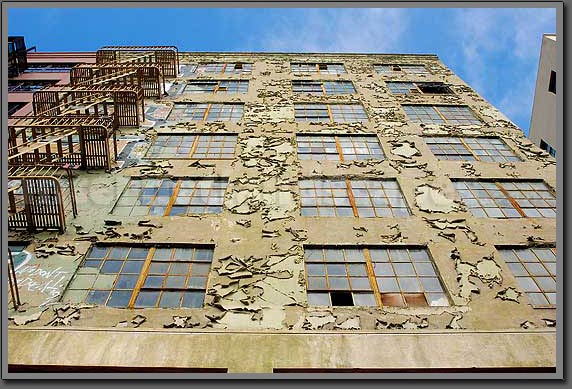 scraped house