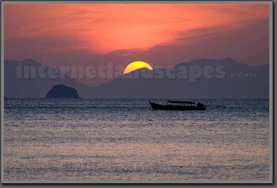 Sunset at Ao Nang